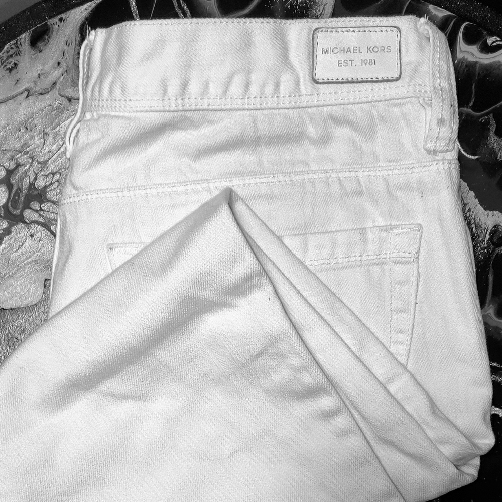 Michael Kors White Denim Pants
